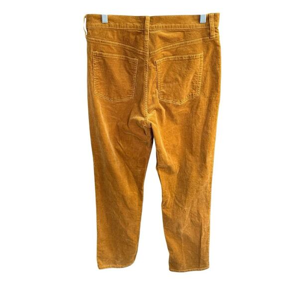 J. Crew Factory Corduroy full-length essential straight pant Brown 29 Academia - Picture 3 of 10